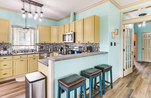Crystal Beach Casa | Walk to the Ocean: Family Retreat in Crystal Beach