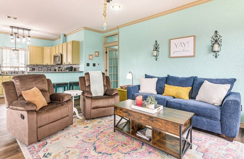 Crystal Beach Casa | Walk to the Ocean: Family Retreat in Crystal Beach