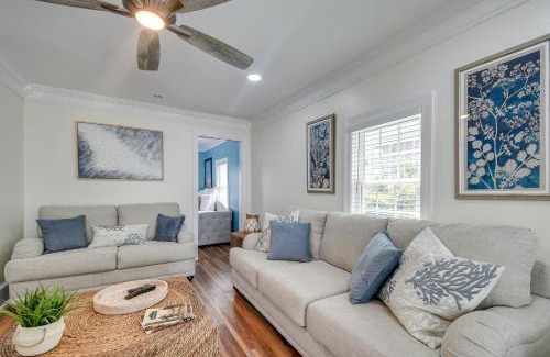 Atlantic Beach Casa | Walk to Water Coastal-Chic Home Near Myrtle Beach