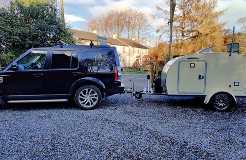 Hawkshead Otro | Wallace Teardrop Caravan for Hire from ElectricExplorers