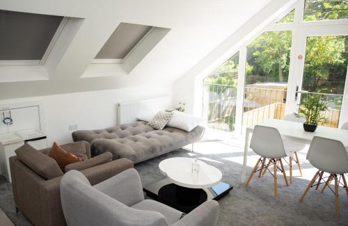 Kidlington Apartamento | Walnut Flats-F3, 1-Bedroom with Stunning Garden View, AC, Parking, Netflix, WIFI - Close to Oxford, Bicester & Blenheim Palace