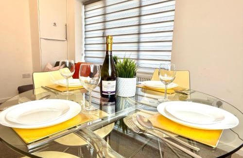 Kidlington Apartamento | Walnut Flats-F5, Stylish 1-Bedroom - Parking, Netflix, WIFI - Close to Oxford, Bicester & Blenheim Palace