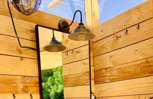 Newport Casa | Walnut TreeHouse - Dome Tent Over the Creek