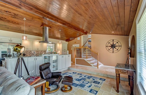 Palm City Casa | Frente al agua 10+ pp w / 23ft KW BOAT disponible w / wo CAPITÁN! + SALA DE JUEGO!