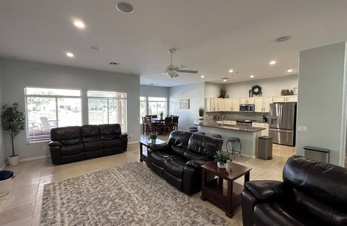 Ocotillo Casa | Water/Golf Course Backyard | Heated Pool Included in Price | Modern 3 bedroom