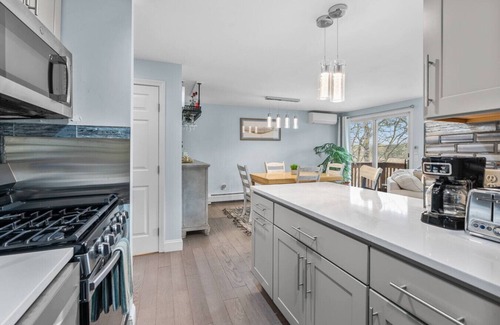 Mashpee Casa | Water View Home with Hot Tub, Balcony, Pool & Tennis