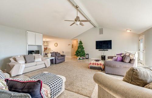 Coulterville Casa | Water Views and Decks Spacious La Grange Retreat