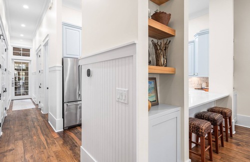 Forest District Casa | WaterColor Bliss with Beach Club Access, Bikes, Electric Cart, and Screened Porch with Fireplace.