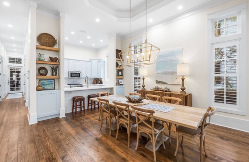 Forest District Casa | WaterColor Bliss with Beach Club Access, Bikes, Electric Cart, and Screened Porch with Fireplace.