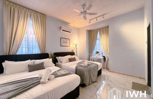 Hulu Kinta Apartamento | Waterfall Guesthouse 4R3B 12pax 3Car KTV BBQ Pool table
