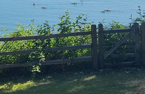 Camano Island Casa | Waterfront AND tucked in the woods! Such a great escape.