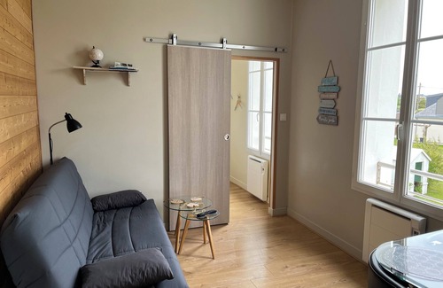 Langrune-sur-Mer Apartamento | Apartamento frente al mar, los pies en el agua !