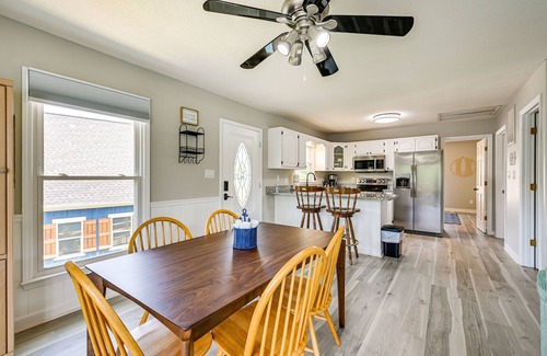 New London Casa | Waterfront Badin Lake Getaway: Boat Dock, Fire Pit