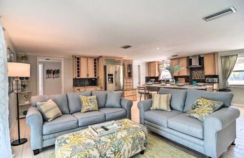 Whitney Beach Casa | Waterfront Bradenton Home Heated Pool and Fire Pit