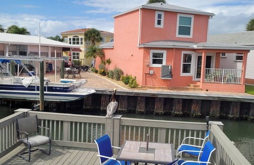 Nettles Island Casa | Waterfront bungalow on canal with sunset views oceanfront beach resort community