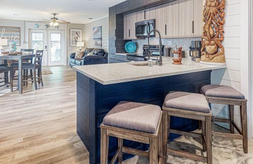 Satsuma Casa | Waterfront charmer with two docks, boat ramp, office, & gourmet kitchen