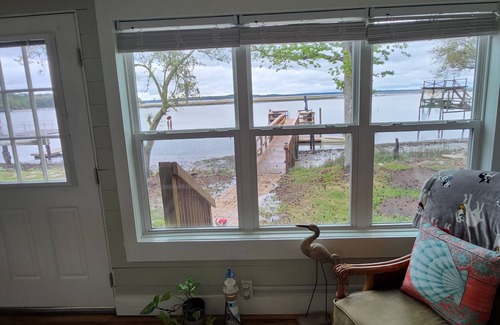 Camden Cabaña | Waterfront coastal property with private dock. Beautiful sunrises and sunsets