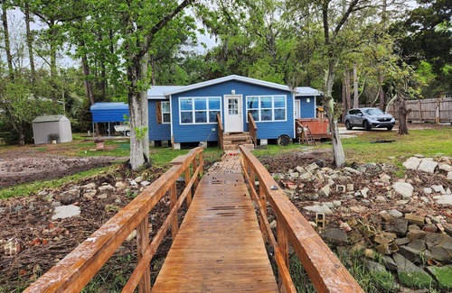 Camden Cabaña | Waterfront coastal property with private dock. Beautiful sunrises and sunsets