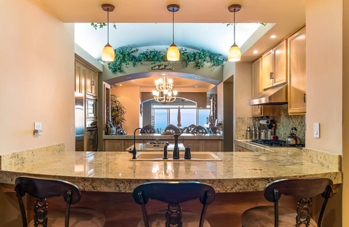 Playas de Rosarito Condominio | Waterfront condo with heated pool, hot tub, balcony, fireplace, & central AC