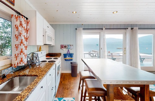 Hall Quarry Casa | Waterfront, dog-friendly home on Somes Sound with amazing view & firepit
