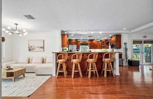 Lake Clarke Shores Casa | Waterfront Escape with Private Pool and Mini-Golf in West Palm Beach