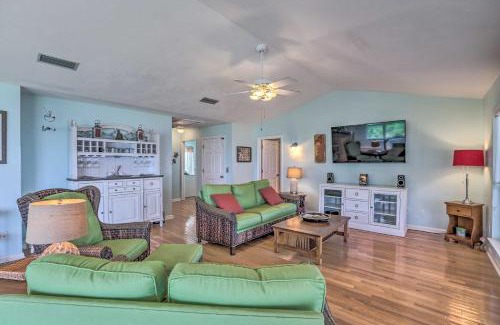 Carrabelle Casa | Waterfront Gulf Coast Getaway with Boat Dock!