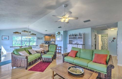 Carrabelle Casa | Waterfront Gulf Coast Getaway with Boat Dock!