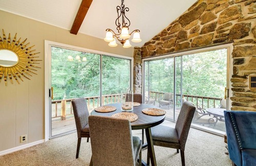 Afton Casa | Waterfront Haven with Deck on Monkey Island!