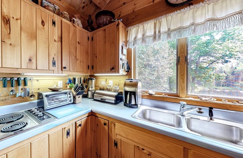 Northeast Somerset Casa | Waterfront Home on Moose River with Firepit, Porch, Pool Table, Great River View