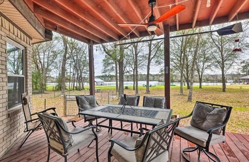 Willis Casa | Waterfront Home with Boat Dock on Lake Conroe!