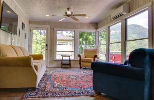 Lake Lure Casa | Waterfront Home with Dock Access on Lake Lure!