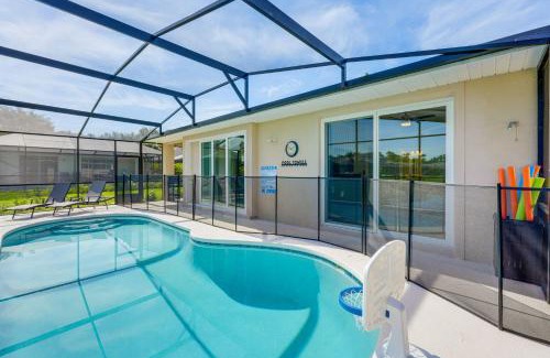 Sunset Lakes Casa | Waterfront Home with Private Pool 5 Mi to Disney!