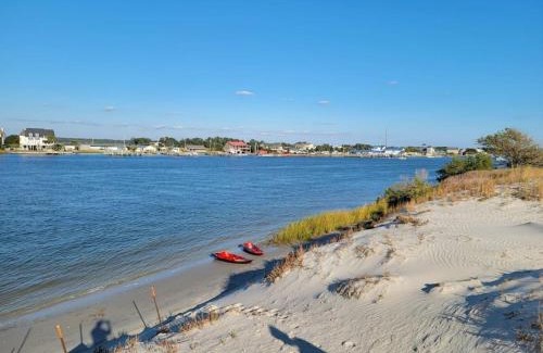 Cedar Point Casa | Waterfront home with Private Dock and swimming area, large fenced backyard