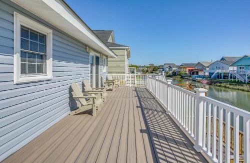 Cherry Grove Beach Casa | Waterfront Home with Deck in North Myrtle Beach!