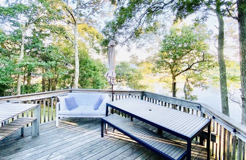 Shelter Island Casa | Shelter Island Waterfront Casa con muelle y la playa privada