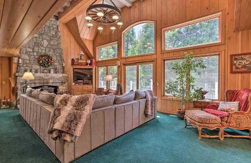 Cedar Glen Casa | Waterfront Lake Arrowhead Home with View and Game Room