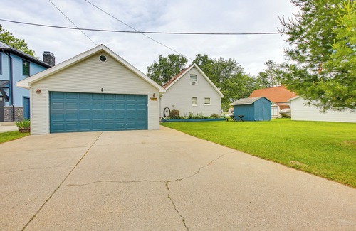 Lake City Cabaña | Waterfront Lake City Home w/ Deck & Boat Dock!