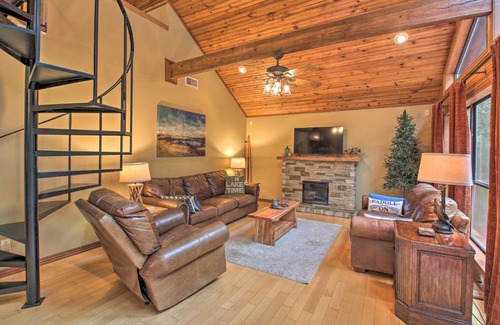 Scranton Casa | Waterfront Lake Dardanelle Home with Dock and Fire Pit