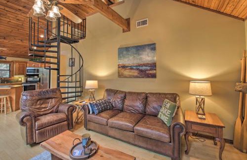 Scranton Casa | Waterfront Lake Dardanelle Home with Dock and Fire Pit