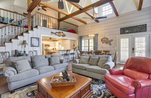 Shelby Casa | Waterfront Lay Lake Retreat w/ Dock & 3 Piers!