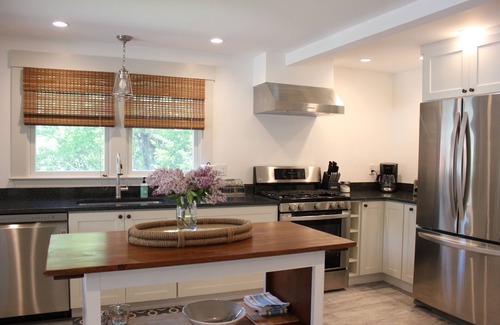 Gloucester Casa | 3b / 1. 5ba Annisquam Waterfront Living con impresionantes vistas, hermosa decoración, kayaks