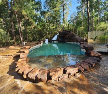 Waller Casa | Waterfront Lonestar Cabin in a Magical Forest