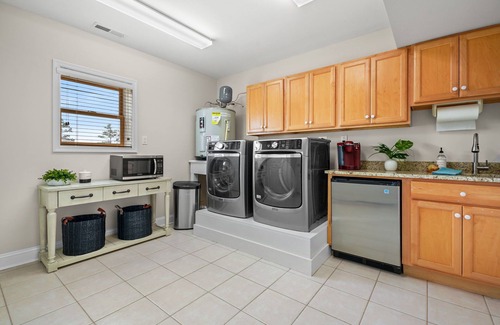 Ocean View Cabaña | Waterfront Oasis 2 miles to Bethany Beach! Private Pool and Boat Dock.
