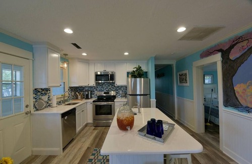 Murrells Inlet Casa | Waterfront + on Marshwalk w/Dock, Yard & Grill