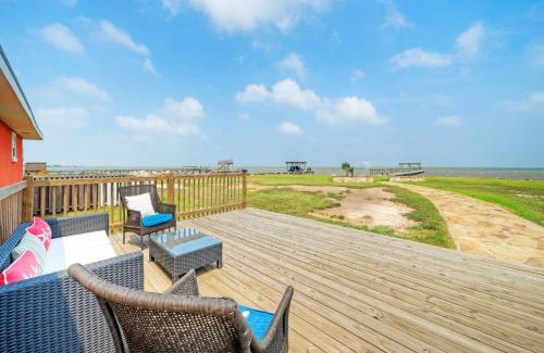 Flour Bluff Casa | Waterfront Retreat w Private Boat Dock Patio Views Shore Thing by AvantStay