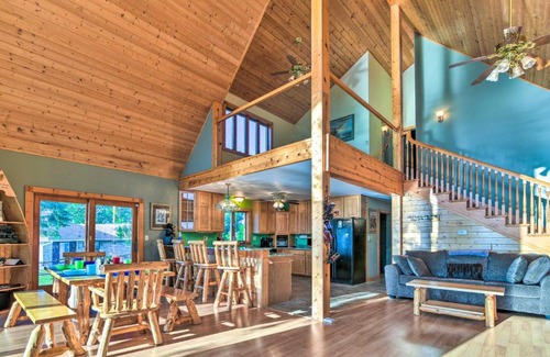 Gilford Casa | Waterfront Saginaw Bay Retreat with Grill and Yard!