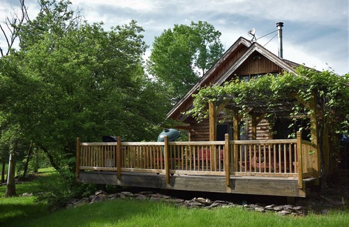 Windham Cabina | Waterfront aislado log-w w / sauna, juegos, más, minutos a la ciudad y actividades