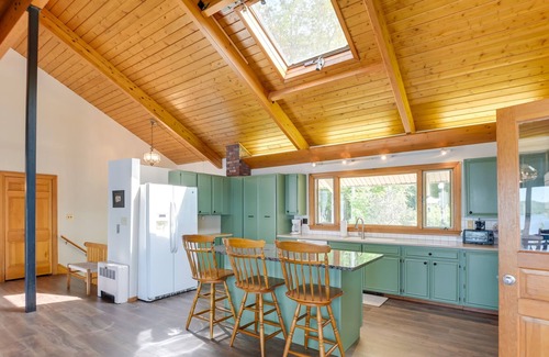 Sidney Casa | Waterfront Sidney Getaway w/ Private Dock!