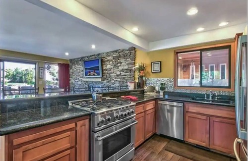 Tahoe Keys Casa | Waterfront South Lake Tahoe Home with Private Dock