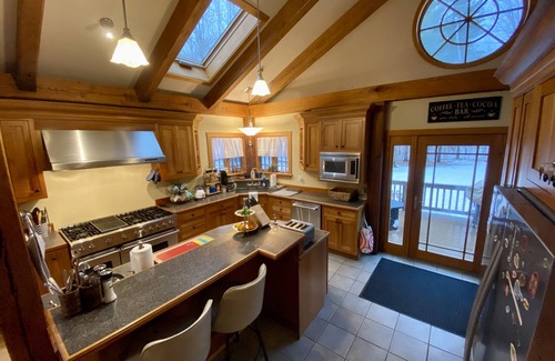 Carrabassett Valley Casa | Waterfront Sugarloaf Estate Pool, Hot Tub 7000sqft 3-story